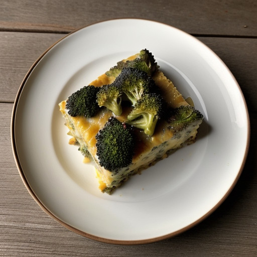 Spam Cheesy Broccoli Bake recipe image