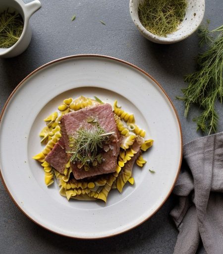 Spam Confetti Pasta recipe image