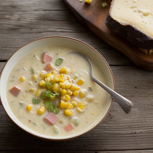 Spam Corn Chowder recipe image