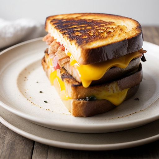 Spam Grilled Cheese Hero recipe image