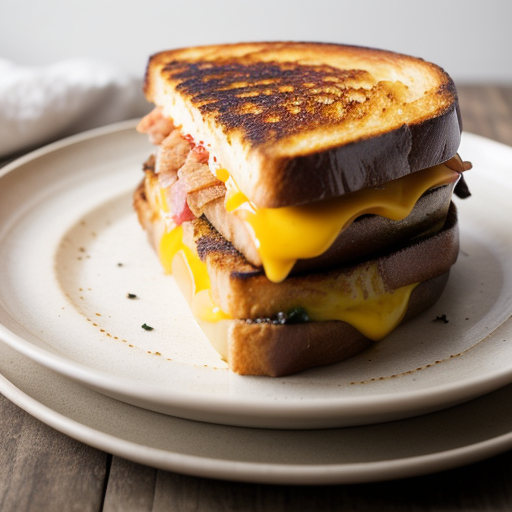 Spam Grilled Cheese Hero recipe image
