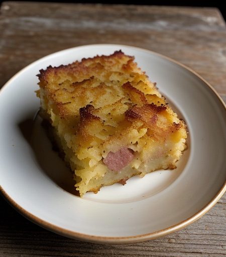 Spam Hashbrown Bake recipe image