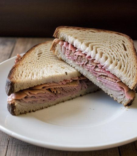 Spam Reuben Sandwich recipe image