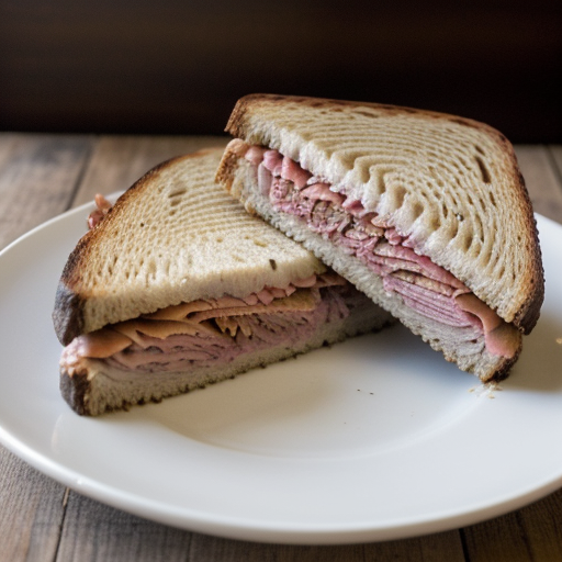 Spam Reuben Sandwich recipe image