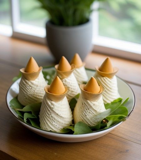 Spam Salad Cones recipe image