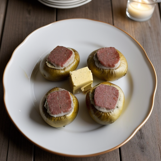 Spam Stuffed Potatoes Florentine recipe image