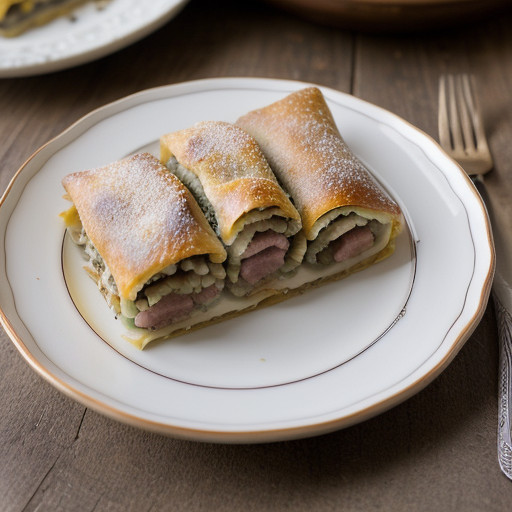 Spam Vegetable Strudel recipe image