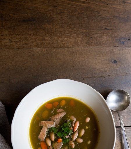 Spam Western Bean Soup recipe image