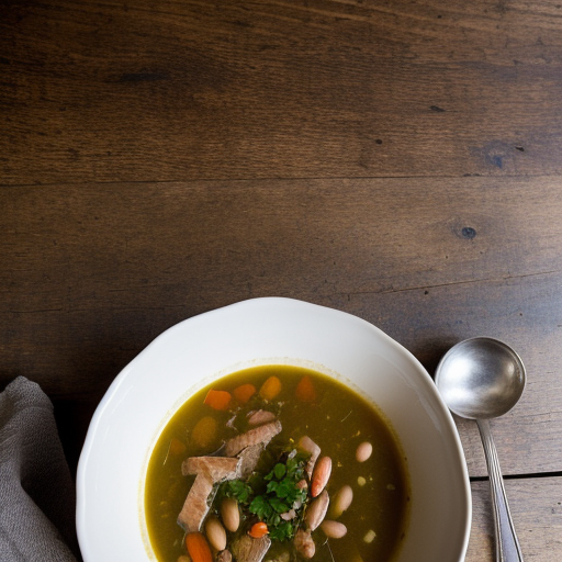 Spam Western Bean Soup recipe image