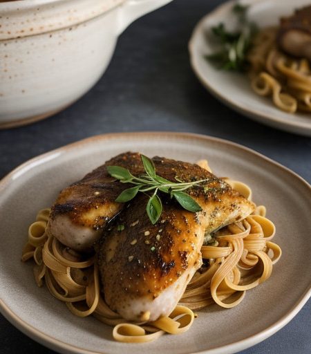 Spanish Chicken & Pasta recipe image