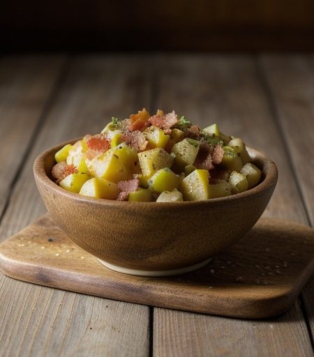 Spanish Hot Potato Salad recipe image