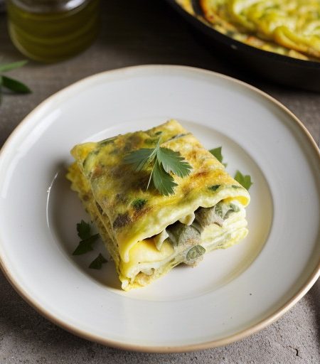 Spanish Potato Omelet (Tortilla a La Espaola recipe image