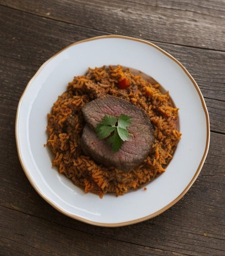 Spanish Rice & Beef Casserole recipe image