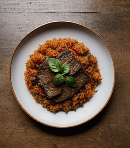 Spanish Rice With Beef recipe image