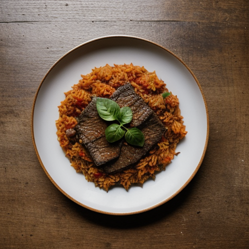 Spanish Rice With Beef recipe image