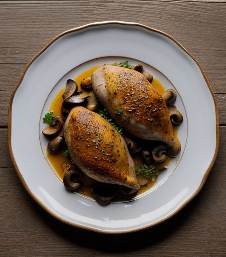 Spanish Saffron Chicken recipe image