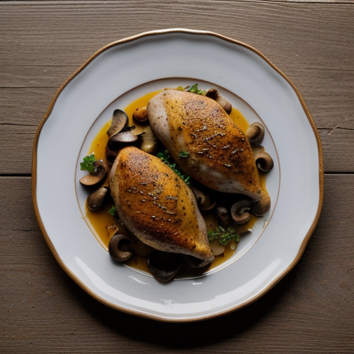 Spanish Saffron Chicken recipe image
