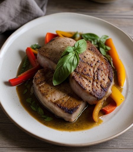 Spanish Style Pork Chops recipe image
