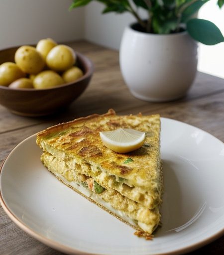 Spanish Tofu Omelette recipe image