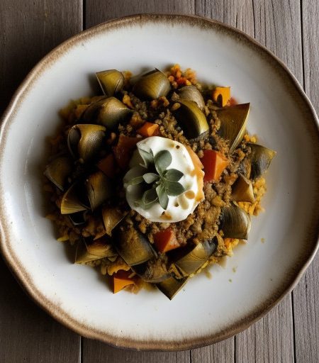 Spanish Vegetable Paella recipe image