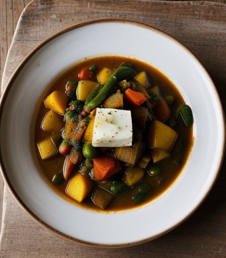 Spanish Vegetable Stew W/ Squash recipe image