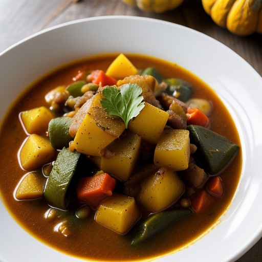 Spanish Vegetable Stew With Squash recipe image