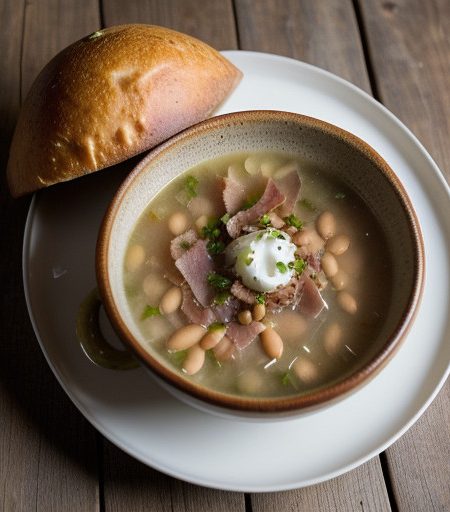 Spanish White Bean Soup recipe image
