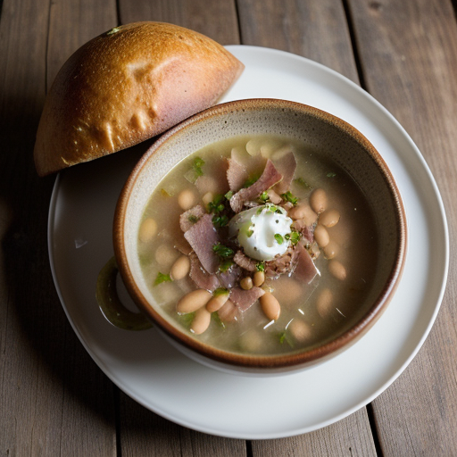 Spanish White Bean Soup recipe image