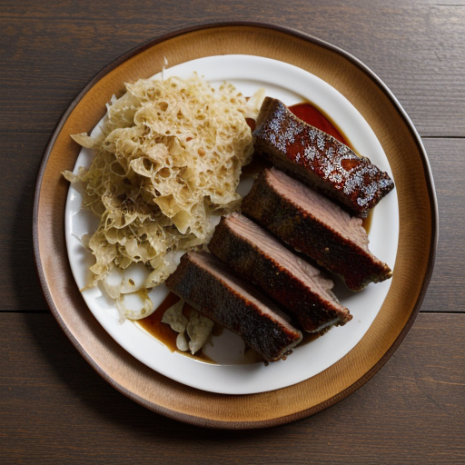 Spareribs With Kraut recipe image