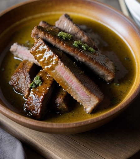 Spareribs With Mustard Sauce recipe image