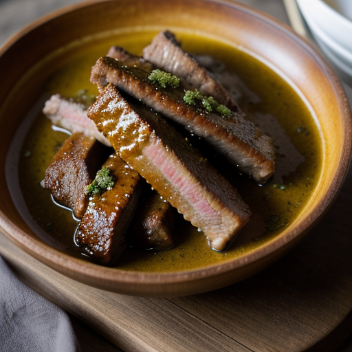 Spareribs With Mustard Sauce recipe image