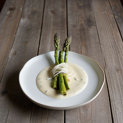 Spargel in Weisser Sosse (White Asparagus in White Sauce recipe image