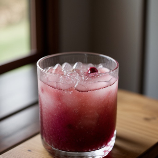 Sparkling Red Slush Punch recipe image