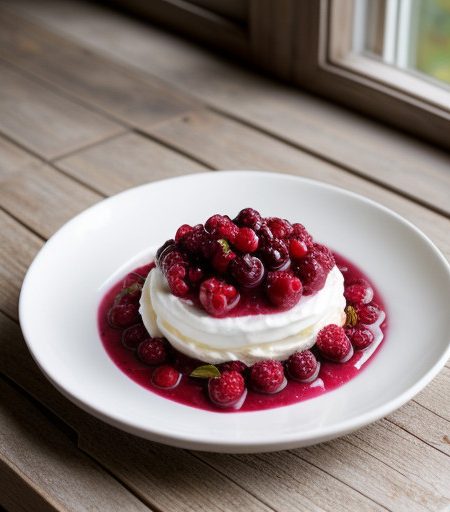 Sparkling Summer Berry Compote recipe image
