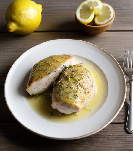 Special Lemon Broiled Chicken Breasts recipe image