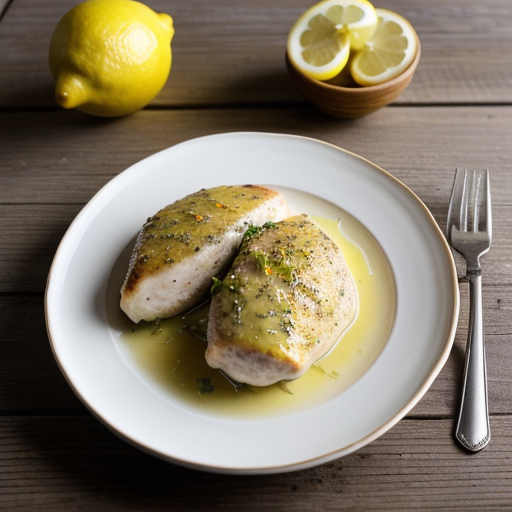 Special Lemon Broiled Chicken Breasts recipe image