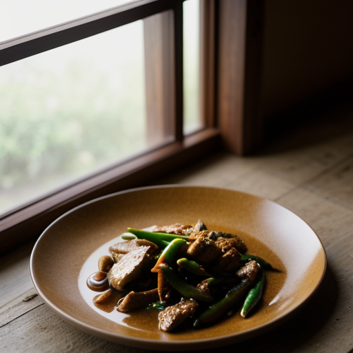 Special Thai Chicken With Chillies (Mild recipe image