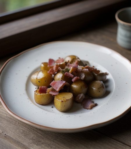 Speckkartoffel (Potatoes With Bacon recipe image