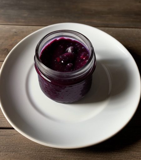 Speedy Blueberry Refrigerator Jam recipe image