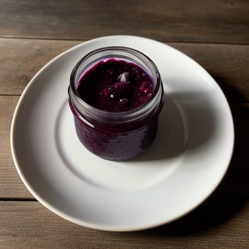 Speedy Blueberry Refrigerator Jam recipe image