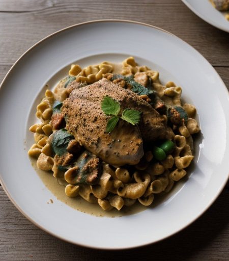 Speedy Chicken Paprikash recipe image