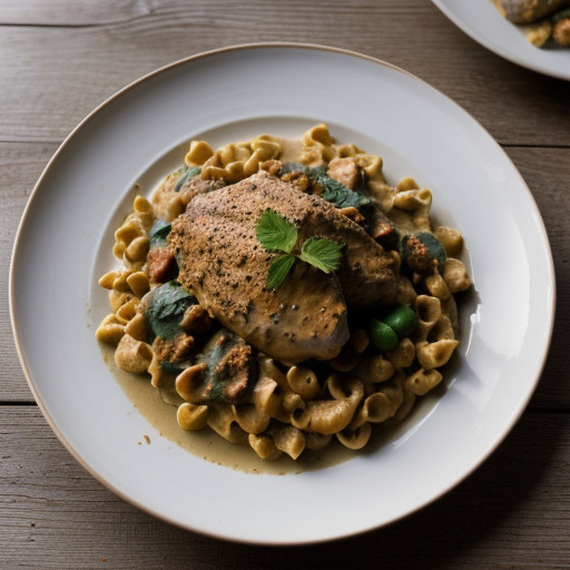 Speedy Chicken Paprikash recipe image
