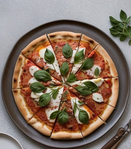 Speedy Salmon Pizza recipe image