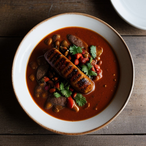 Speedy Sausage Chili recipe image