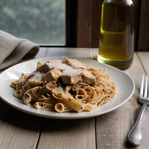 Speedy Ziti & Chicken recipe image