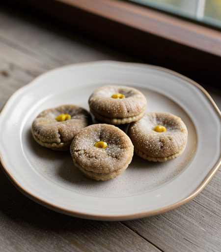 Spice 'N Nut Thumbprints recipe image