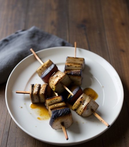 Spiced Apple & Chicken Kabobs recipe image