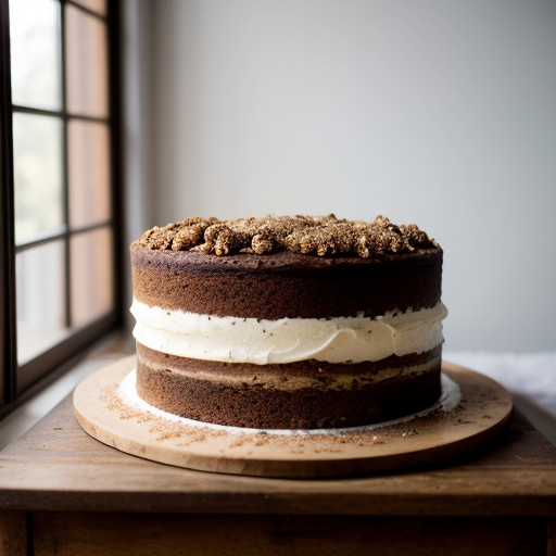 Spiced Apple-Walnut Layer Cake recipe image