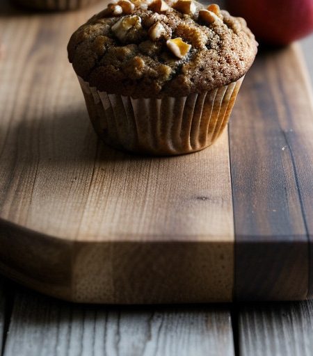 Spiced Apple Walnut Muffins - Country Living recipe image