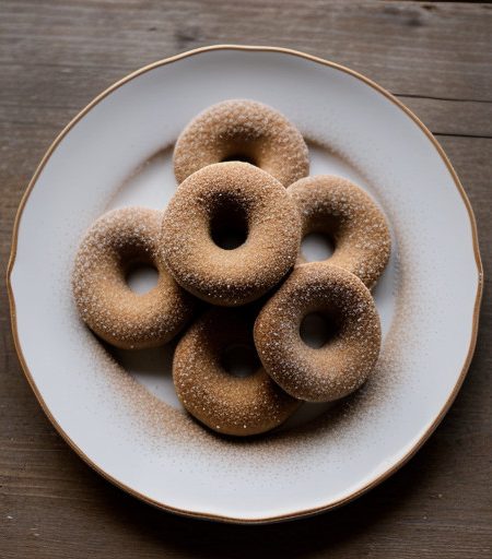 Spiced Baked Doughnuts recipe image